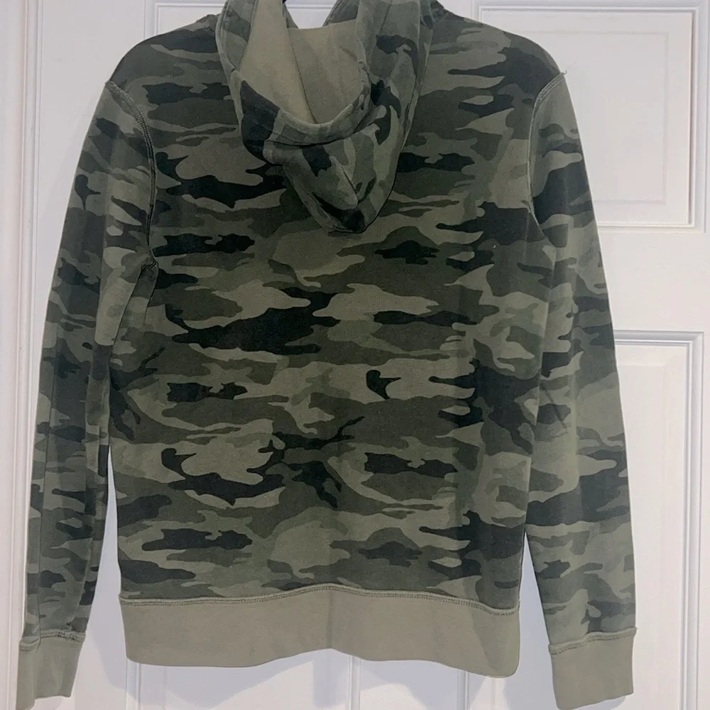 Abercrombie Kids Camo Popover Hoodie Size 15/16 - Picture 5 of 8